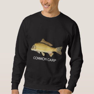 Sweatshirt Poisson de gibier à carpe d'eau douce