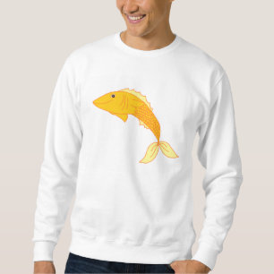 Sweatshirt Poisson rouge heureux