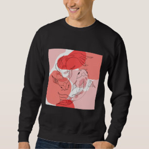 Sweatshirt Poisson Scoop