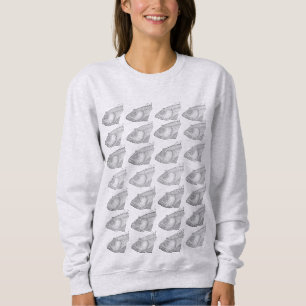 Sweatshirt Poisson Tête Frenzy L'Ultime Bizarre Hacky