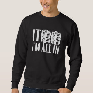 Sweatshirt Poker Casino Chips Jeu Joueur