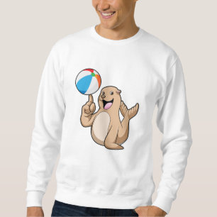 Sweatshirt Polo d'eau de phoque