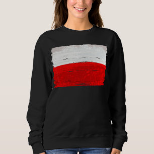 Sweatshirt Pologne Drapeau Pologne