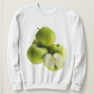 Sweatshirt "Pommes Vertes" Jolie photo. Acheter maintenant