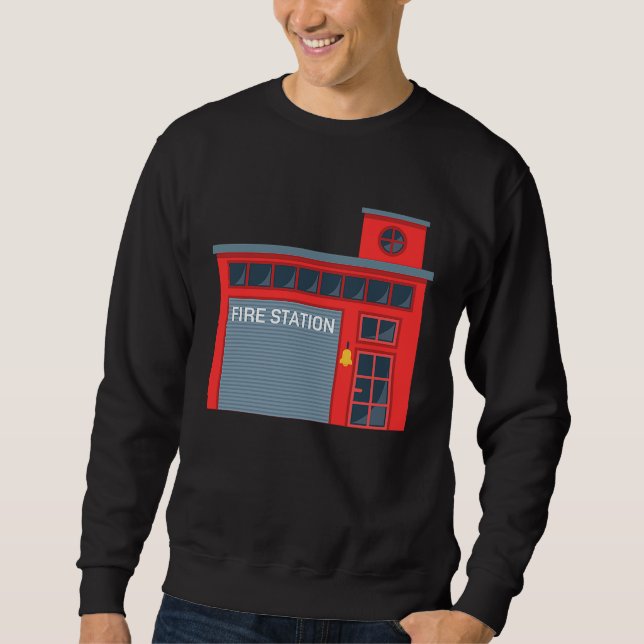 Sweatshirt Pompier Pompier Pompier (Devant)