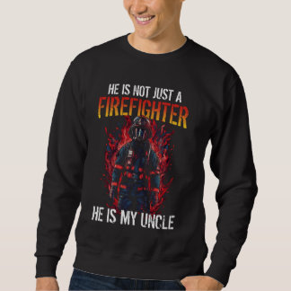 Sweatshirt Pompiers Mon Oncle Est Pompier