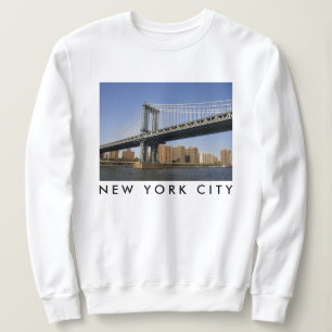 Sweatshirt Pont de Manhattan sur l'East River New York City