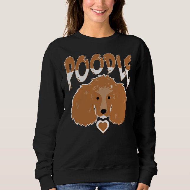 Sweatshirt Poodle 3 (Devant)