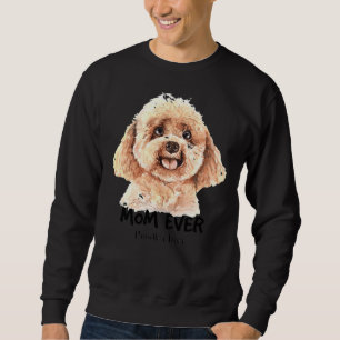 Sweatshirt Poodle Chien Maman