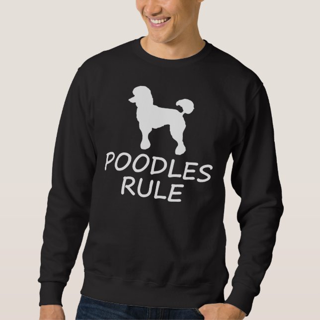Sweatshirt Poodles (Devant)