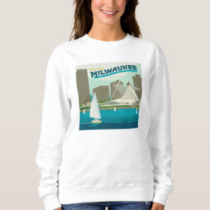 Sweatshirt Port de Milwaukee Wisconsin Ville de Brew