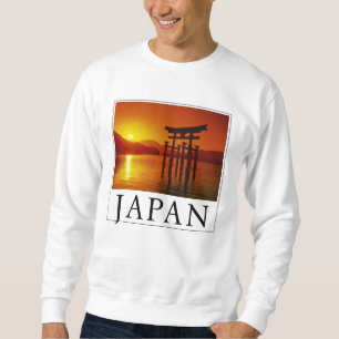 Sweatshirt Porte O-Torii, sanctuaire Itsukushima Miyajima,