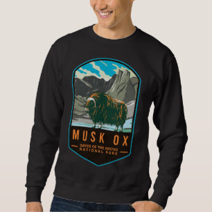 Sweatshirt Portes De L'Ox De Musc Du Parc National De L'Arcti