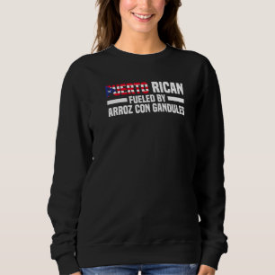 Sweatshirt Porto Rico Alimenté Par Arroz Con Gandules Puerto