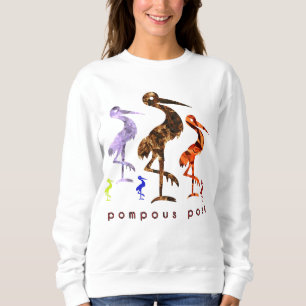 Sweatshirt pose pompeuse