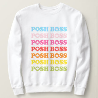 Sweatshirt Posh Boss Star Sweater