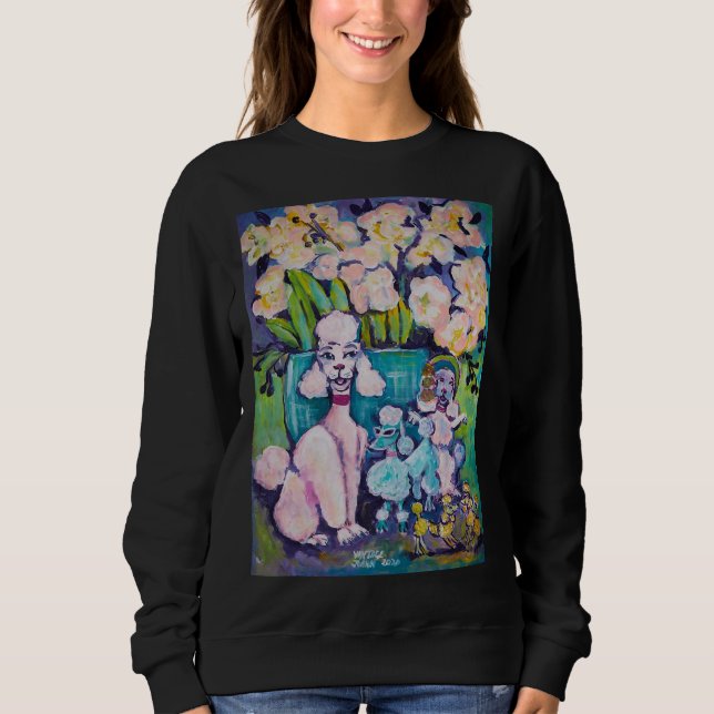 Sweatshirt Posse de caniche (Devant)