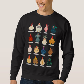 Sweatshirt Poulet mou