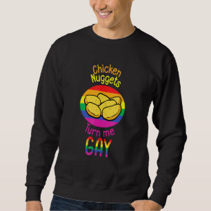 Sweatshirt Poulet Nuggets Tournez-Moi Hommes Hommes Femmes Ho