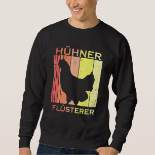 Sweatshirt Poulets Whisper Vintage agriculteur Poulets