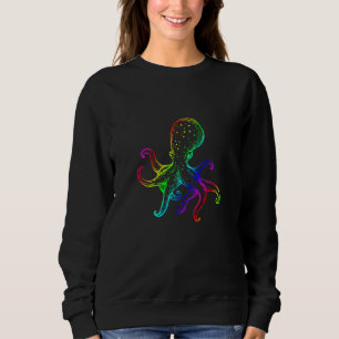 Sweatshirt poulpe Abstraite