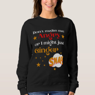Sweatshirt pour les têtes rousses Ginger Snap Cheveux Enfants