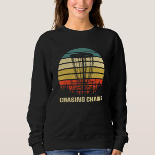 Sweatshirt Poursuite de Chaînes Disc Golf Hobby Golfeur Activ