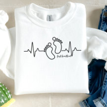 Premier Faire-part de grossesse Heartbeat