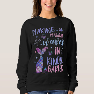 Sweatshirt Premier Jour De Maternelle Pour Fillettes Mignonne