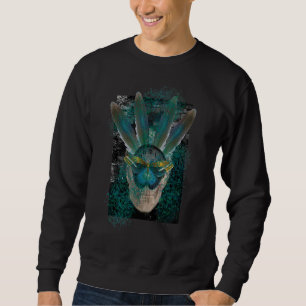 Sweatshirt Prendre le vol d'origine Papillon fin Artwork