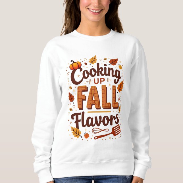 Sweatshirt Préparer les saveurs de l'automne  (Devant)