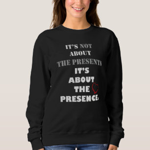 Sweatshirt Présence motivationnelle non présente Q inspiratio