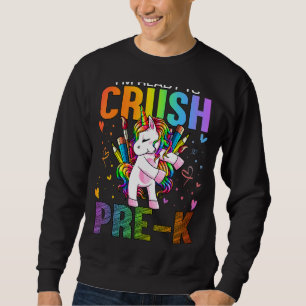 Sweatshirt Prêt À Écraser Pré K Retour À L'École Pré K Unicor