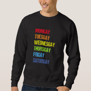 Sweatshirt Pride Gay Agenda Amour Lgbt