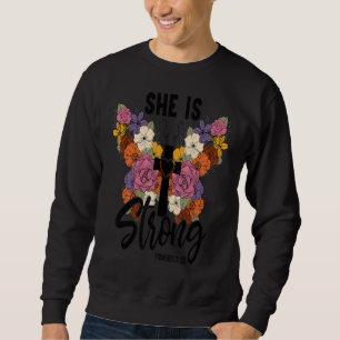 Sweatshirt Prières du Seigneur Prière Amen Femme chrétienne J