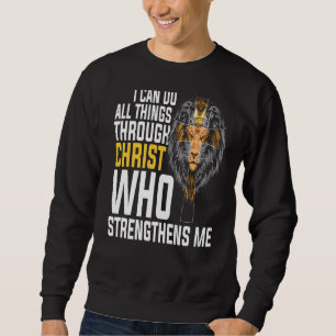 Sweatshirt Prières du Seigneur Prière Amen Femme chrétienne J