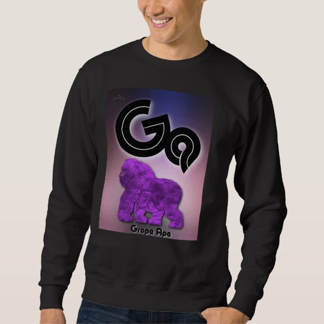 SWEATSHIRT PRIME DE SINGE DE RAISIN (Devant)