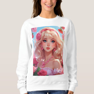 Sweatshirt princesse des fleurs