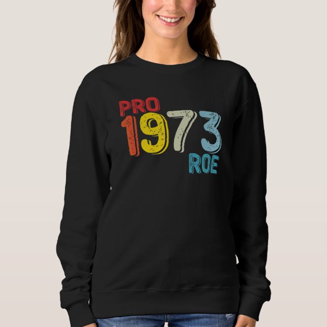 Sweatshirt Pro 1973 Roe (Devant)