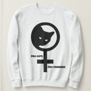 Sweatshirt Pro Cats Pro Feminisme
