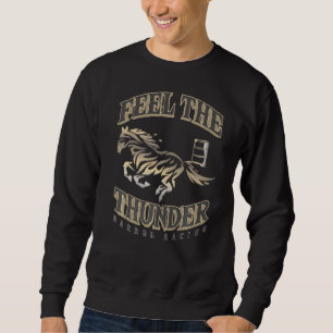 Sweatshirt Pro Rodeo Sentez Le Tonnerre Tourner & Brûler Barr
