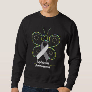 Sweatshirt Produits du Mois de sensibilisation à l'Aphasie
