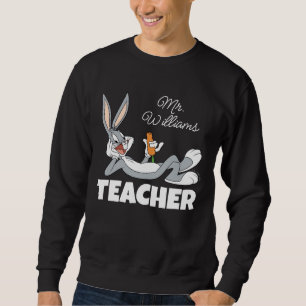 Sweatshirt Professeur de carottes à manger sur le sol de BUGS