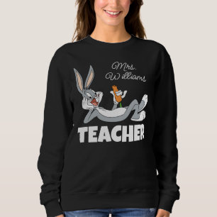 Sweatshirt Professeur de carottes à manger sur le sol de BUGS