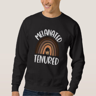 Sweatshirt Professeur titulaire Black College Enseignante Fem