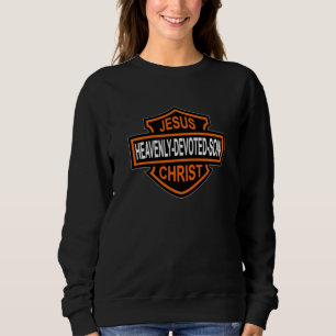 Sweatshirt Profitez de Jésus Christ Fils Céleste Dédié Parodi