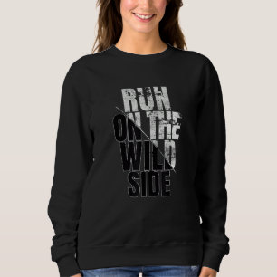 Sweatshirt Profitez De La Course Cool De Porter Sur Les Citat