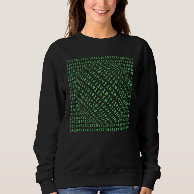 Sweatshirt Programmation informatique de codage natif de la s (Devant)