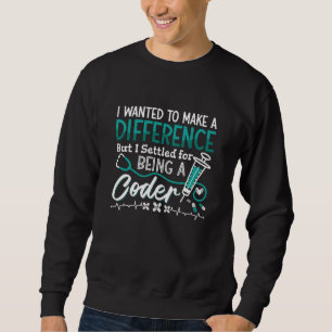Sweatshirt Programmeur de code ICD