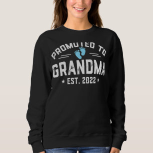 Sweatshirt Promu À Grand-Mère 2022 Pour La Première Fois Gran